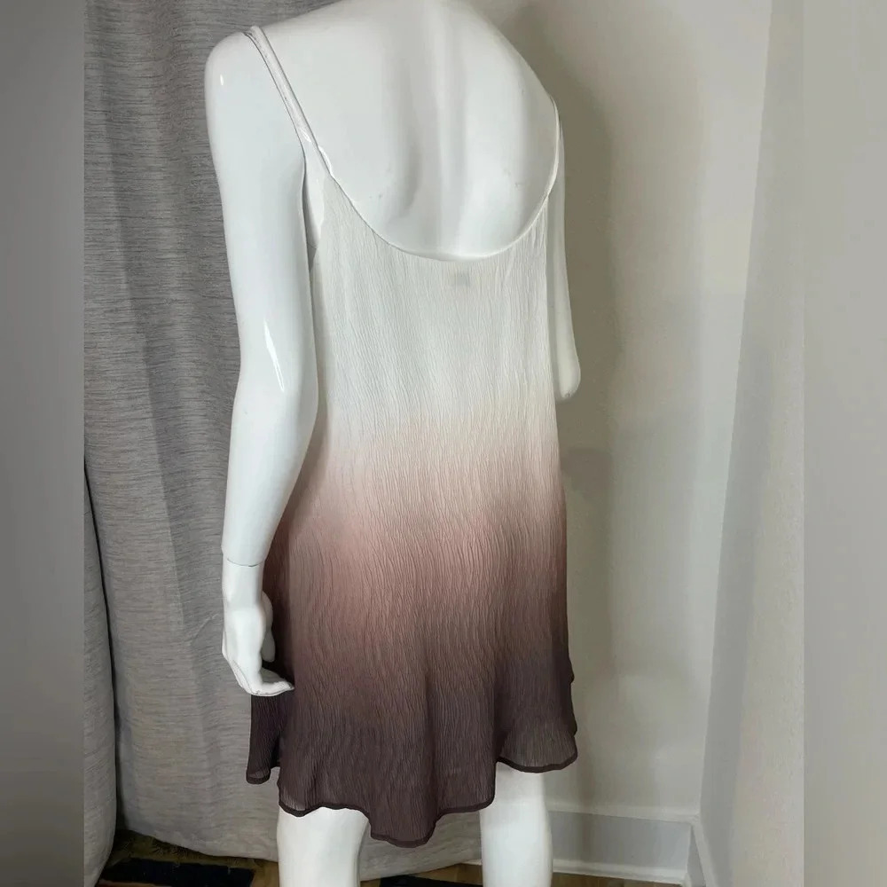 Hayden Bottega Sepia Ombré trapeze Summer dress Size Small - Picture 2 of 9